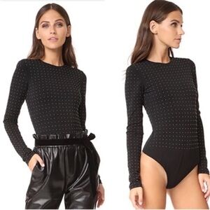 Alice +Olivia black bodysuit